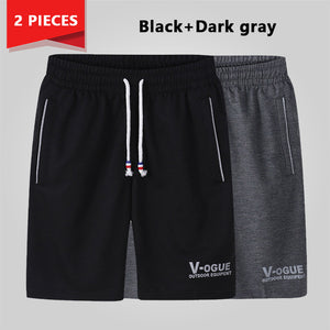 4PC Summer Shorts Men 2019 Casual Shorts Trunks Fitness Workout Beach Shorts Man Breathable Cotton Gym Short Trousers