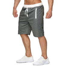 Load image into Gallery viewer, New Fashion Mens zipper Shorts Male Sweatpants Fitness Bodybuilding Workout Men Leisure Shorts masculino 2019 Spring Summer