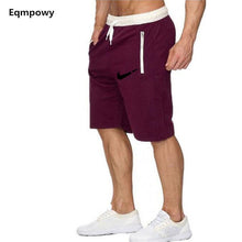 Load image into Gallery viewer, New Fashion Men Sporting Beaching Shorts Trousers Cotton Bodybuilding Sweatpants Fitness Short Jogger Casual Gyms Men Shorts